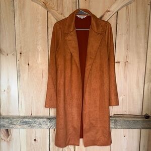 DAVI & DANI Rust Trench Coat